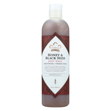 Nubian Heritage Body Wash Honey And Black Seed - 13 Fl Oz