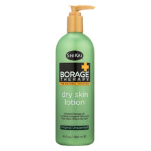 Load image into Gallery viewer, Shikai Borage Therapy Dry Skin Lotion Unscented - 16 Fl Oz
