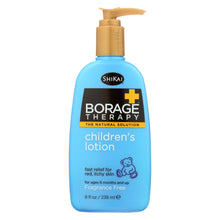 Load image into Gallery viewer, Shikai Borage Therapy Children&#39;s Lotion Fragrance-free - 8 Fl Oz
