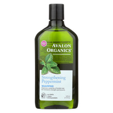 Load image into Gallery viewer, Avalon Organics Revitalizing Shampoo Peppermint Botanicals - 11 Fl Oz
