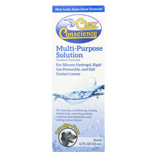 Load image into Gallery viewer, Clear Conscience Multi Purpose Contact Lens Solution - 12 Oz
