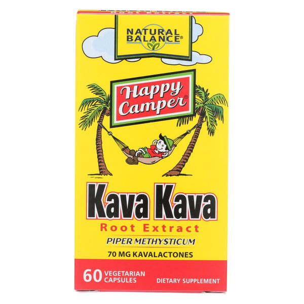 Natural Balance Kava Kava Root Extract - 60 Vegetarian Capsules