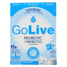 Load image into Gallery viewer, Golive Probiotic Products Probiotic And Prebiotic - Flavorless - 28 Packets - 1 Each
