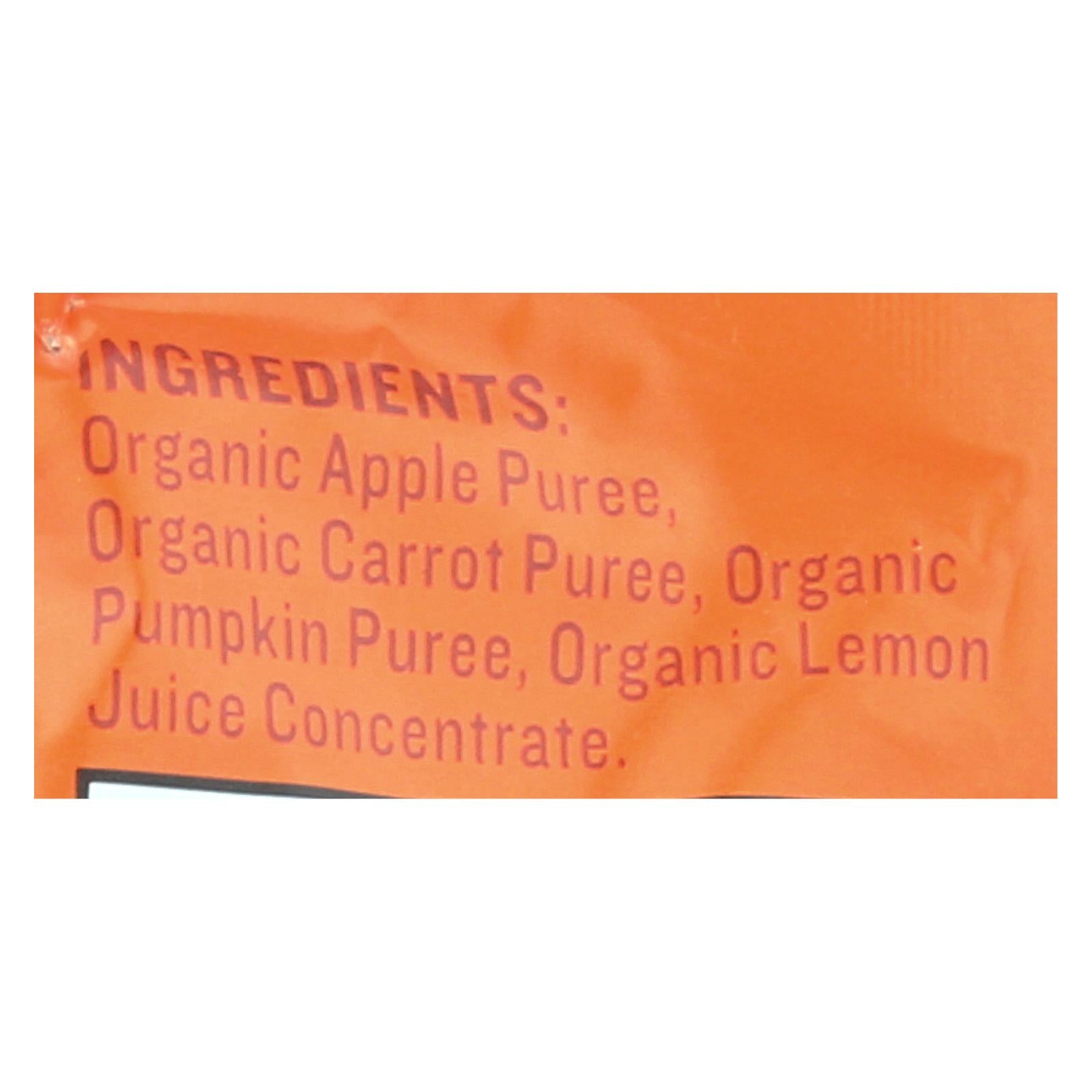 Peter Rabbit Organics Baby Food - Organic - Vegetable And Fruit Puree - Pumpkin Carrot And Apple - 4.4 Oz - Case Of 10