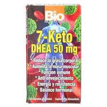 Load image into Gallery viewer, Bio Nutrition - 7 Keto Dhea 50 Mg - 50 Vegetarian Capsules
