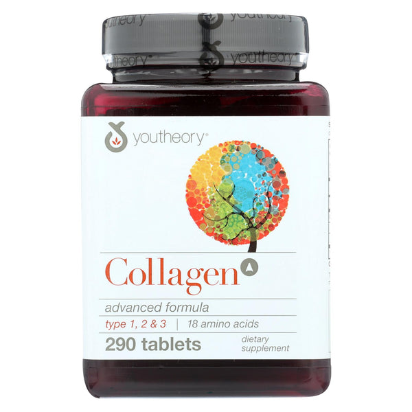 Youtheory Collagen - Type 1 And 2 And 3 - 290 Tablets