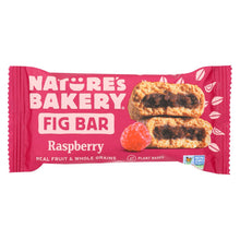 Load image into Gallery viewer, Nature&#39;s Bakery Stone Ground Whole Wheat Fig Bar - Raspberry - 2 Oz - Quantity: 12
