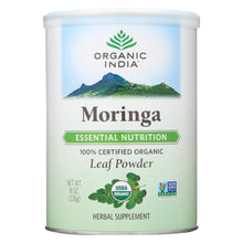 Load image into Gallery viewer, Organic India Organic Moringa Leaf Powder - 8 Oz
