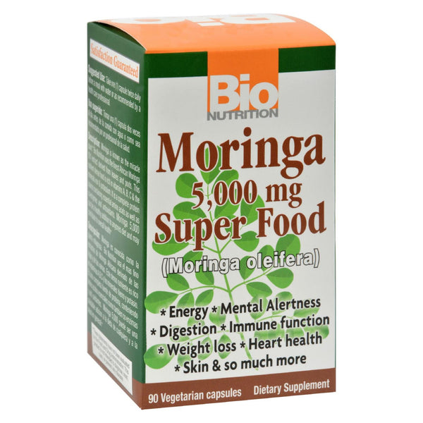 Bio Nutrition - Moringa - 5000 Mg - 90 Ct