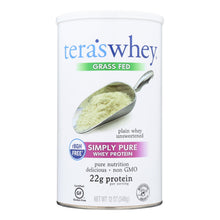 Load image into Gallery viewer, Tera&#39;s Whey Protein - Rbgh Free - Plain - Unsweetened - 12 Oz
