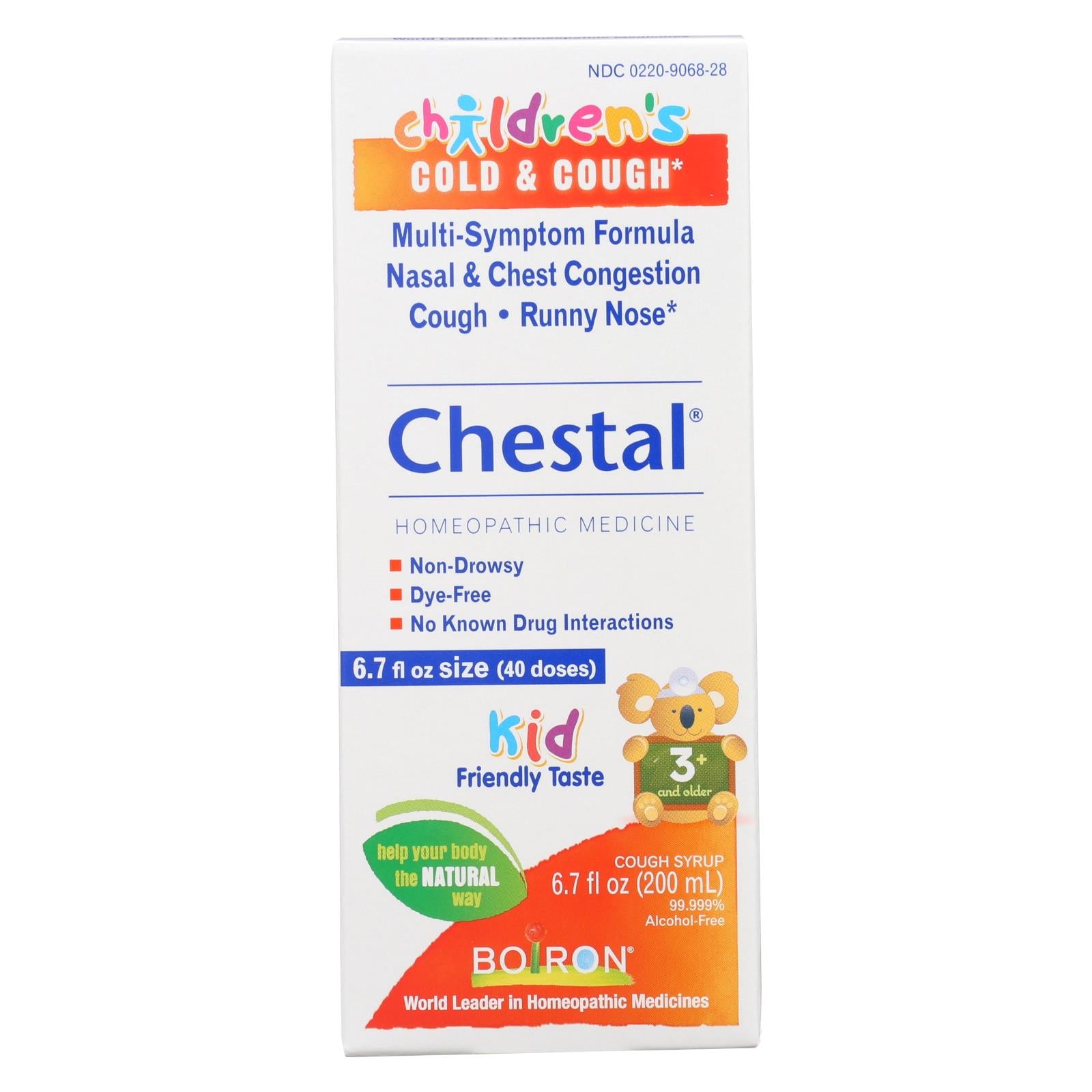 Boiron - Children's Chestal Cough And Cold - 6.7 Oz