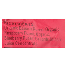 Load image into Gallery viewer, Peter Rabbit Organics Fruit Snacks - Raspberry Banana And Blueberry - Case Of 10 - 4 Oz.
