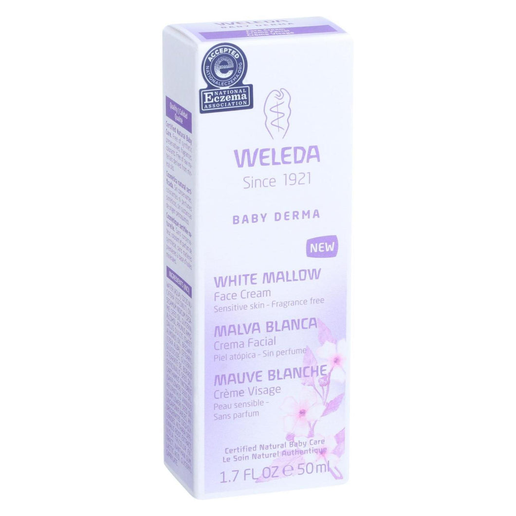 Weleda Face Cream - Baby Derma - White Mallow - 1.7 Oz