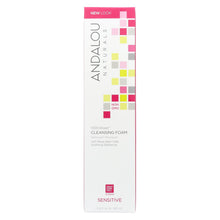 Load image into Gallery viewer, Andalou Naturals Cleansing Foam - 1000 Roses - 5.5 Oz
