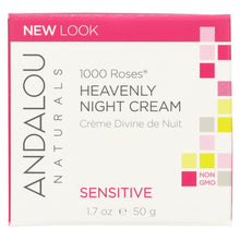 Load image into Gallery viewer, Andalou Naturals Heavenly Night Cream - 1000 Roses - 1.7 Oz
