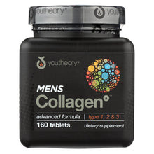 Load image into Gallery viewer, Youtheory Collagen - Mens - Advanced - 160 Tablets
