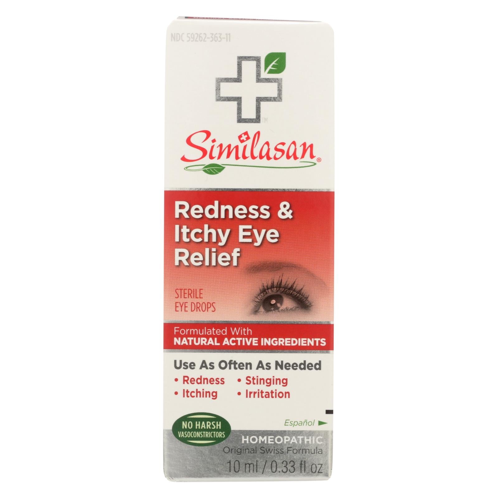 Similasan Redness And Itchy Eye Relief - .33 Oz