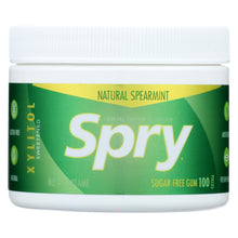 Load image into Gallery viewer, Spry Chewing Gum - Xylitol - Spearmint - 100 Count - 1 Each
