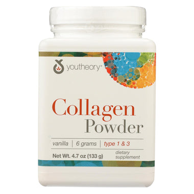 Youtheory Collagen - Powder - Vanilla - 4.7 Oz