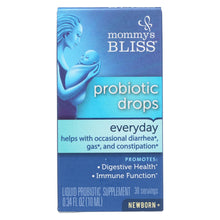 Load image into Gallery viewer, Mommys Bliss Probiotic Drops - Baby - .34 Oz
