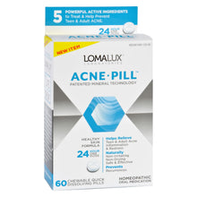 Load image into Gallery viewer, Loma Lux Laboratories Acne Pill - Chewable - Quick Dissolving - 60 Count
