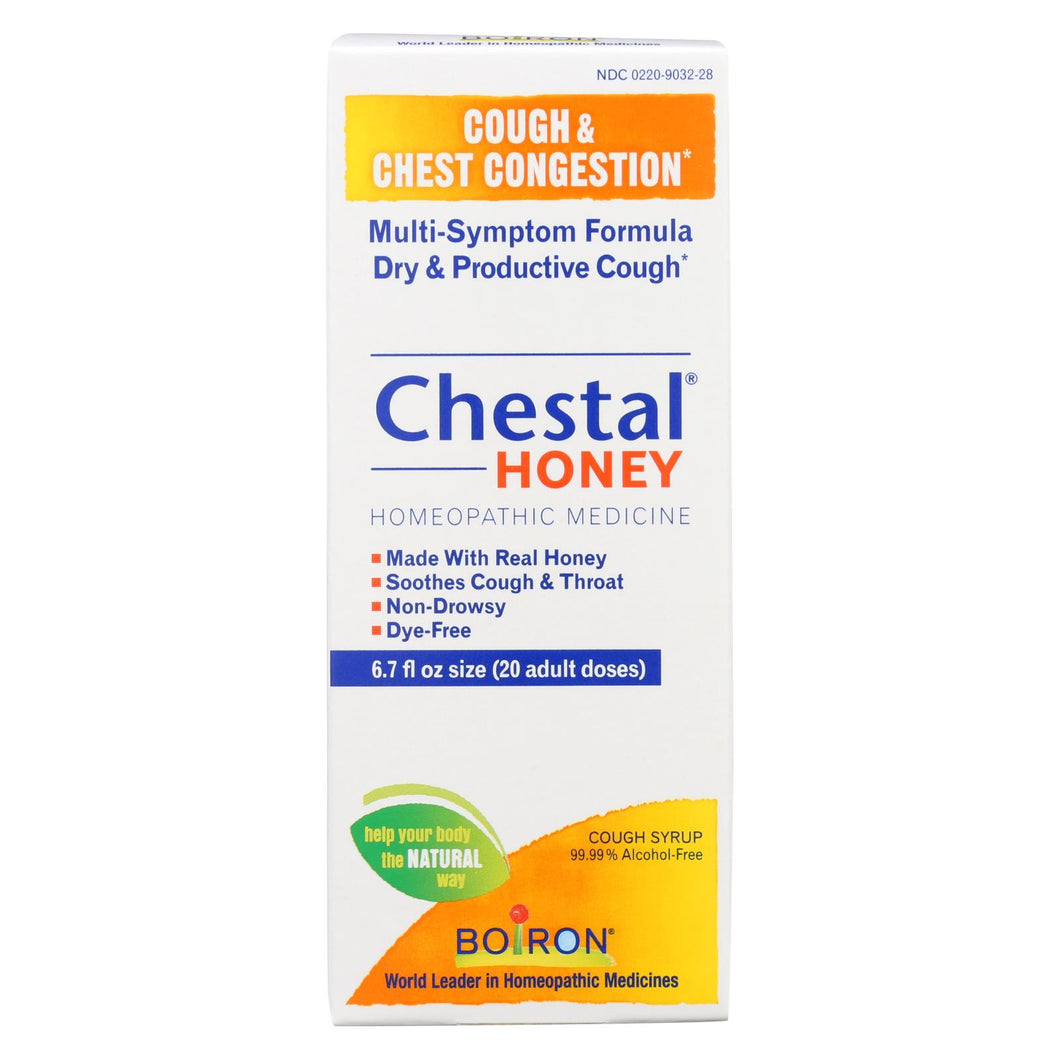 Boiron - Chestal - Cough And Chest Congestion - Honey - Adult - 6.7 Oz