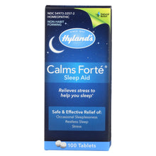Load image into Gallery viewer, Hylands Homeopathic Calms Fort? - Sleep Aid - 100 Tablets
