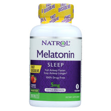Load image into Gallery viewer, Natrol Melatonin Fast Dissolve Tablets - 5 Mg - 150 Count
