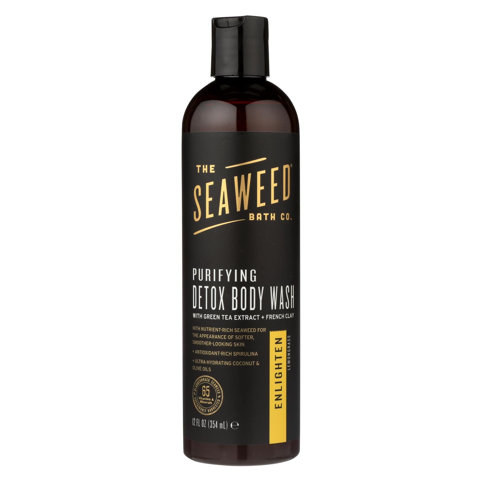 The Seaweed Bath Co Bodywash - Detox - Purify - Enlighten - 12 Fl Oz