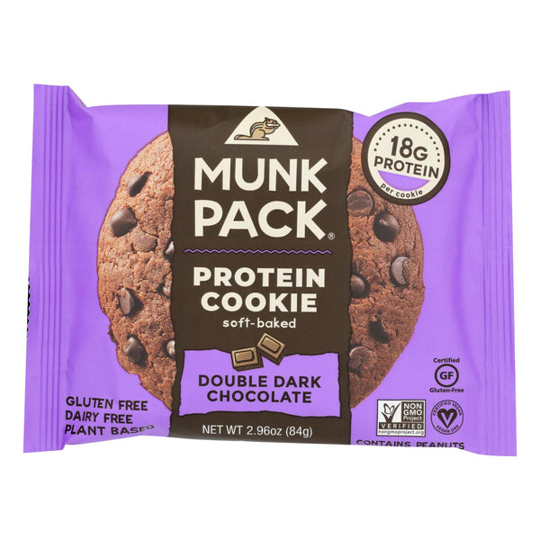 Munk Pack - Protein Cookie - Double Dark Chocolate - Quantity: 6