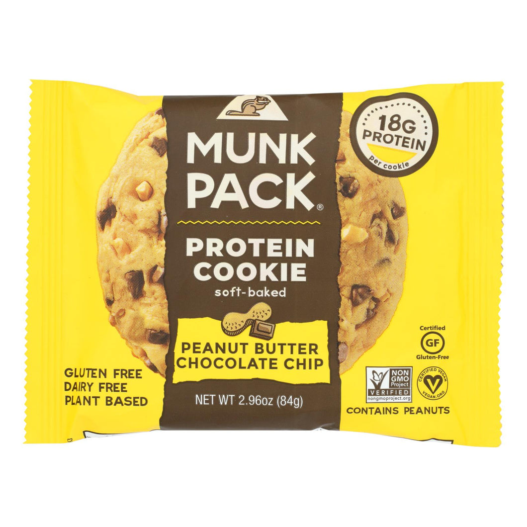 Munk Pack - Protein Cookie - Peanut Butter Chocolate Chip - Quantity: 6