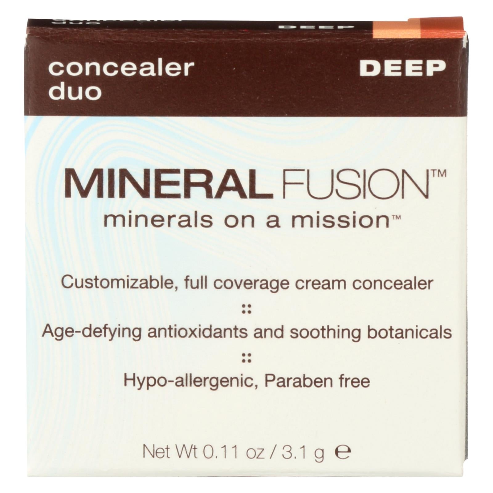 Mineral Fusion - Concealer Duo - Deep - 0.11 Oz.