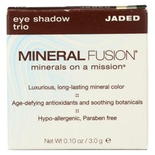 Load image into Gallery viewer, Mineral Fusion - Eye Shadow Trio - Jaded - 0.1 Oz.
