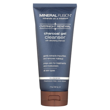 Mineral Fusion - Charcoal Gel Cleanser - 7 Fl Oz.