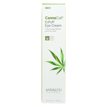 Load image into Gallery viewer, Andalou Naturals - Cannacell D.puff Eye Cream - .6 Fl Oz.
