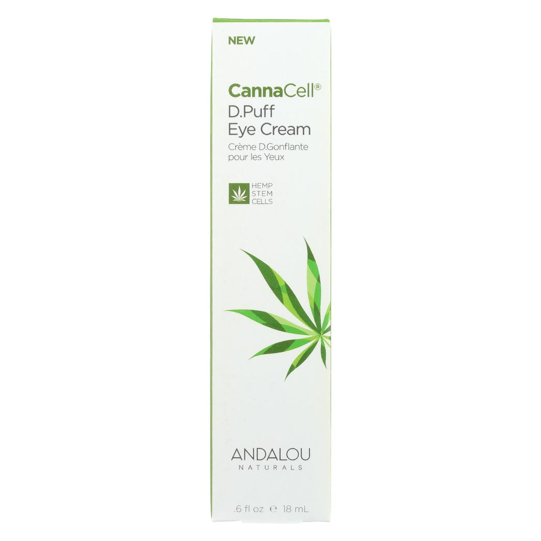 Andalou Naturals - Cannacell D.puff Eye Cream - .6 Fl Oz.
