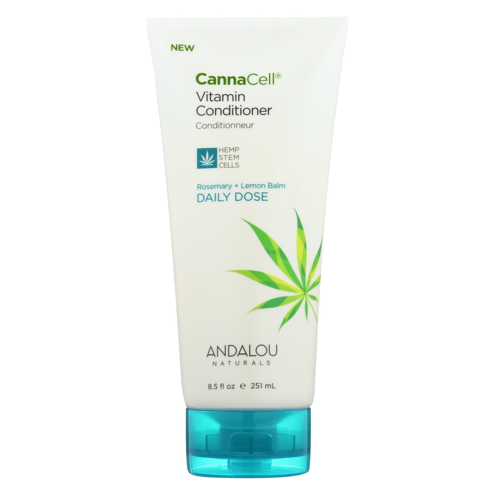 Andalou Naturals - Cannacell Vitamin Shampoo - Daily Dose - 8.5 Fl Oz.