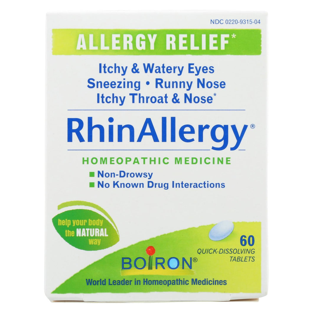 Boiron - Rhinallergy Allergy Relief - 60 Tablets