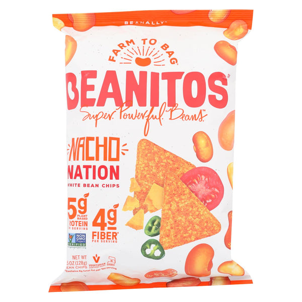 Beanitos - White Bean Chips - Nacho Nation - Quantity: 6