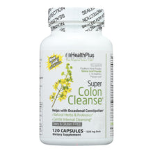 Load image into Gallery viewer, Health Plus - Super Colon Cleanse - 120 Capsules
