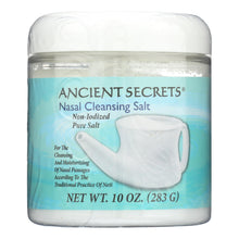 Load image into Gallery viewer, Ancient Secrets Nasal Cleansing Salt - 10 Oz
