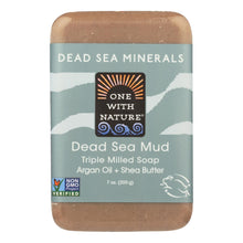 Load image into Gallery viewer, One With Nature Dead Sea Mineral Dead Sea Mud Soap - 7 Oz
