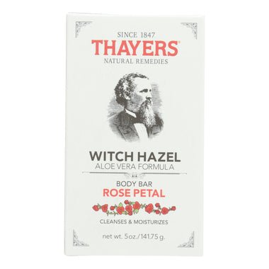 Thayers Body Bar - Witch Hazel And Rose Petal - 5 Oz