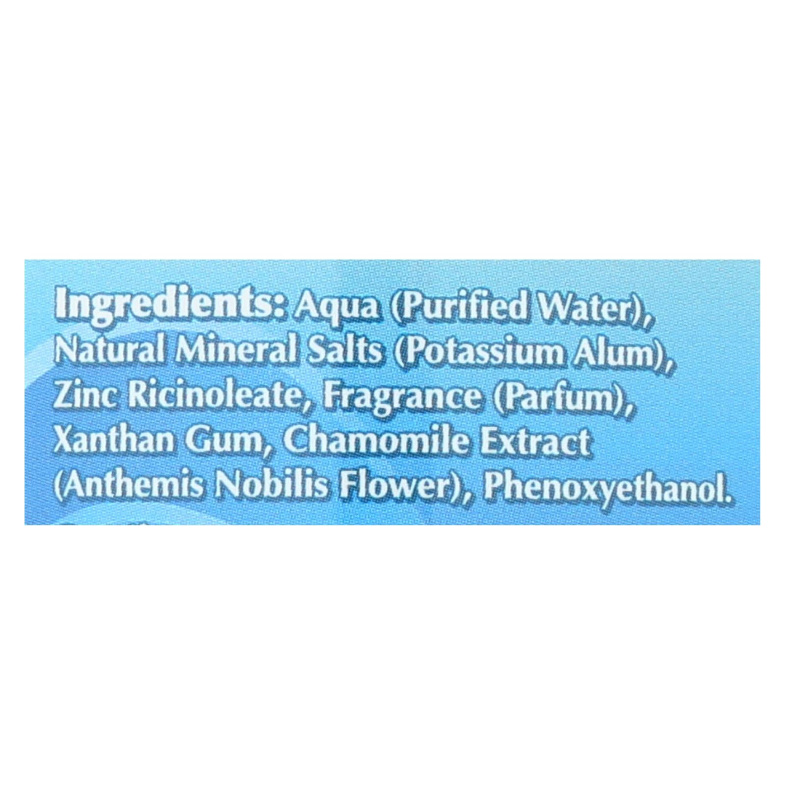 Naturally Fresh Roll-on Deodorant Crystal Ocean Breeze - 3 Oz