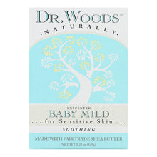 Load image into Gallery viewer, Dr. Woods Bar Soap Baby Mild Unscented - 5.25 Oz
