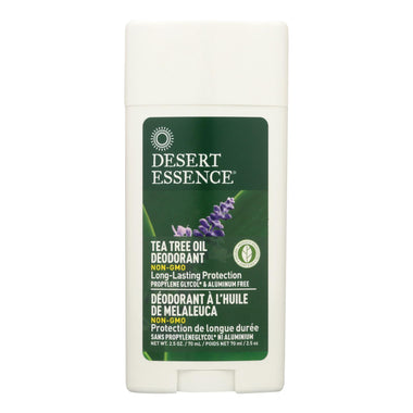 Desert Essence Tea Tree Oil Deodorant - 2.5 Oz