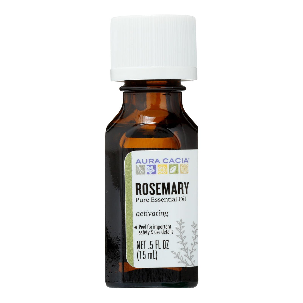 Aura Cacia - Pure Essential Oil Rosemary - 0.5 Fl Oz
