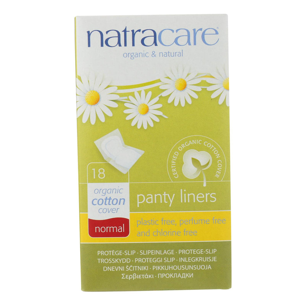Natracare Panty Liner - Normal Wrapped - 18 Ct