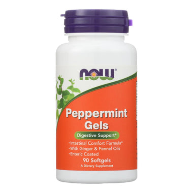 Now Foods - Peppermint Gels - 1 Each 1-90 Sgel
