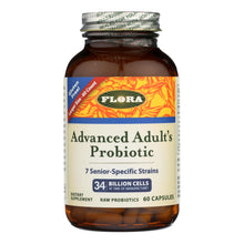 Load image into Gallery viewer, Flora Advanced Adult&#39;s Probiotic Dietary Supplement  - 1 Each - 60 Cap
